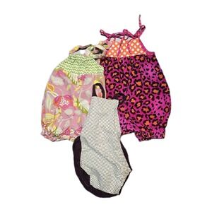 girls baxter and Beatrice boutique Romper size 24 Months Lot Of 3